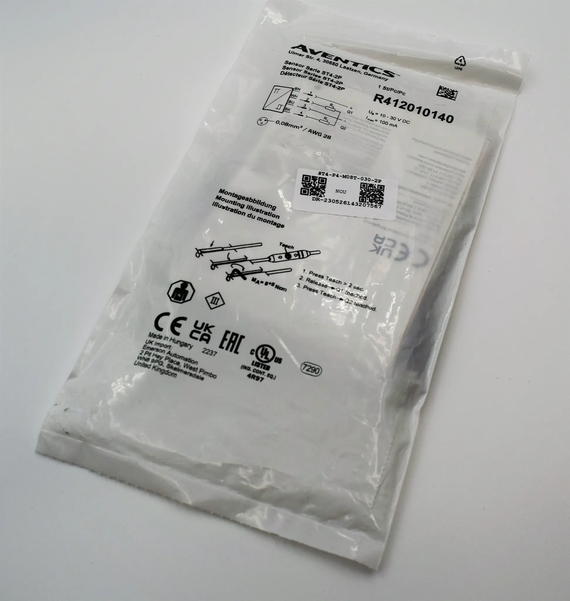 Produktfoto 1 von ST4-P4-M08T-030-2P