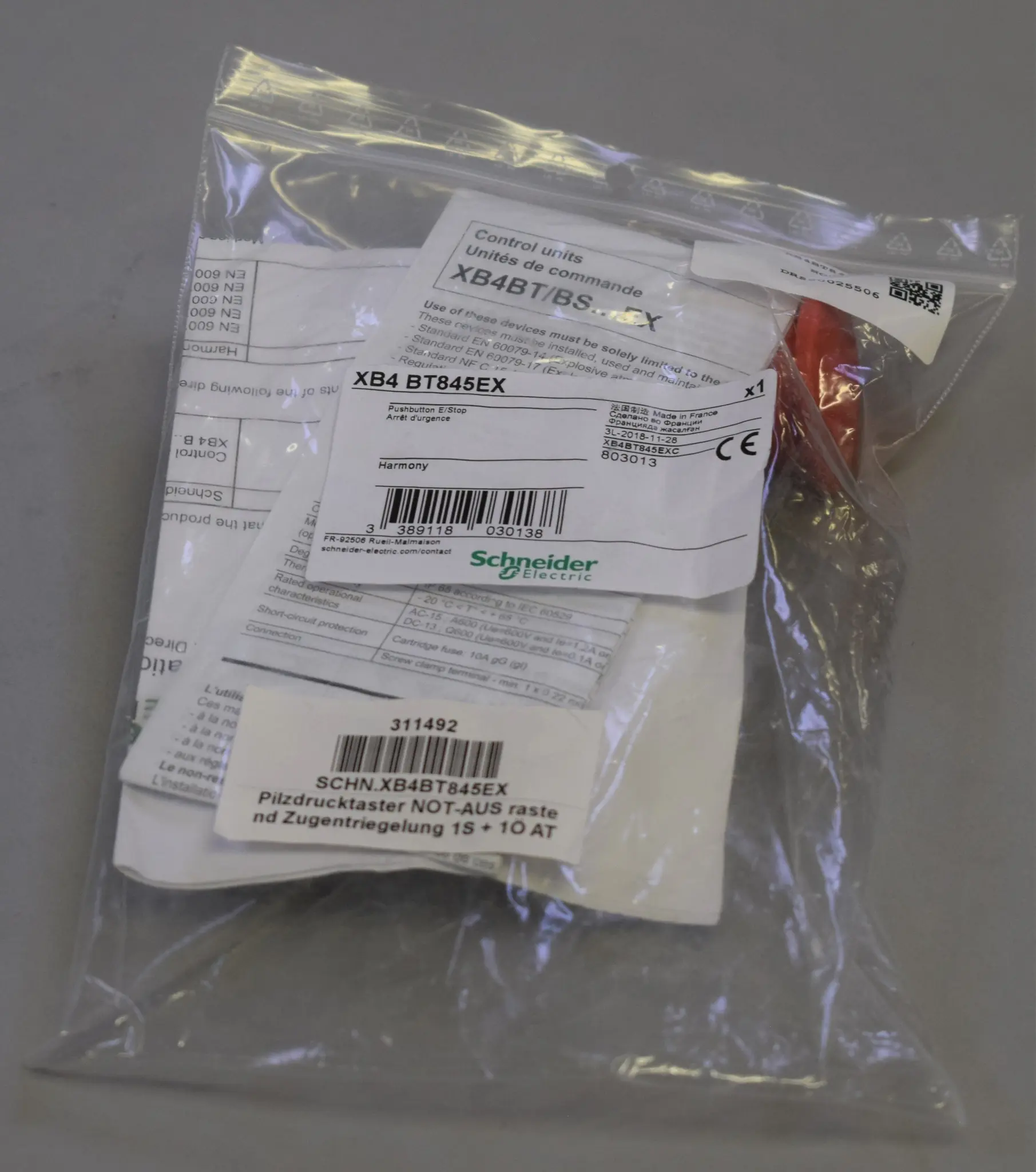 Produktfoto 1 von XB4BT845EX