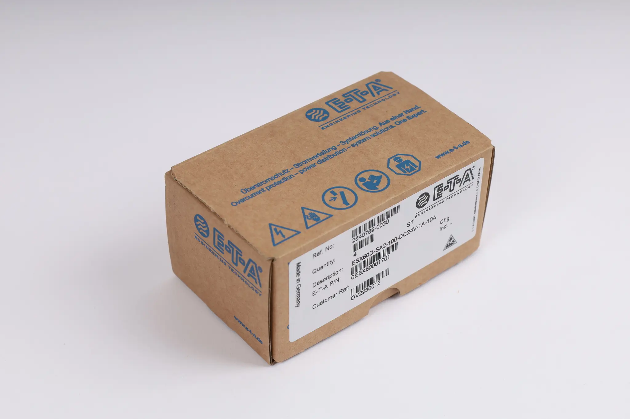 Produktfoto 1 von ESX60D-SA2-100-DC24V-1A-10A