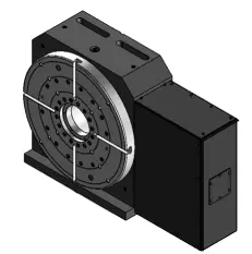 Produktfoto 1 von EUROTEC 600 BB 4-Achsen Tisch mit Ø600 Werkzeugträger und erweiterter Bohrung