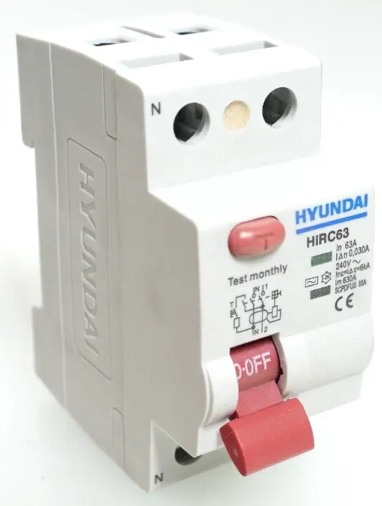 Produktfoto 1 von Hyundai HiRC63 Circuit Breaker In 63A | 240V