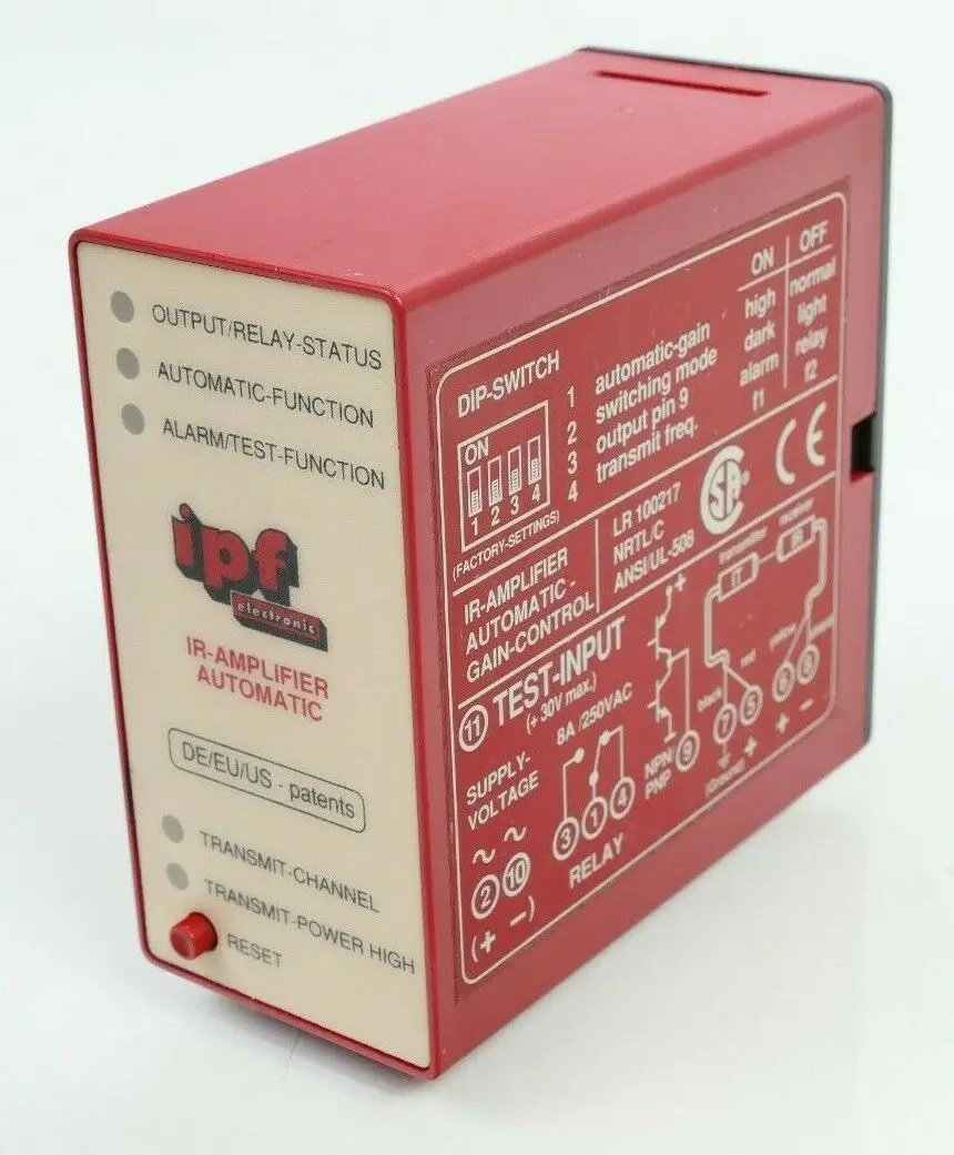 Produktfoto 1 von Ipf Electronic NRTLC / LR 100217 / IR-AMPLIFIER AUTOMATIC GAIN-CONTROL