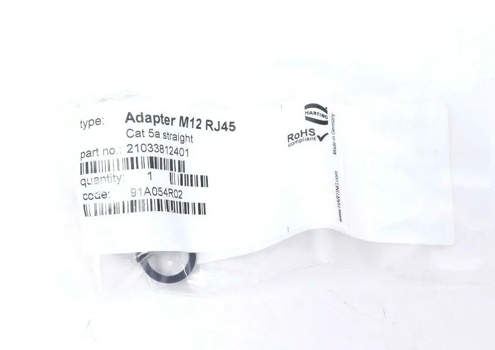 Produktfoto 1 von Harting Adapter M12 RJ45 Cat 5a | 21033812401