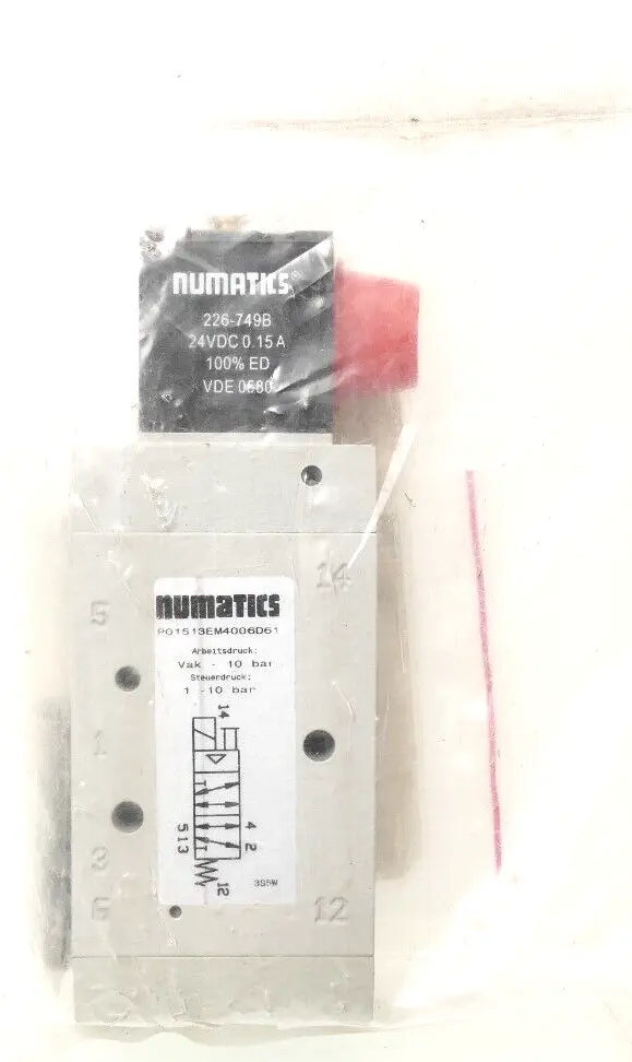 Produktfoto 1 von NUMATICS 226-749B  Magnetventil L53  Wegeventil P01513EM4006D61