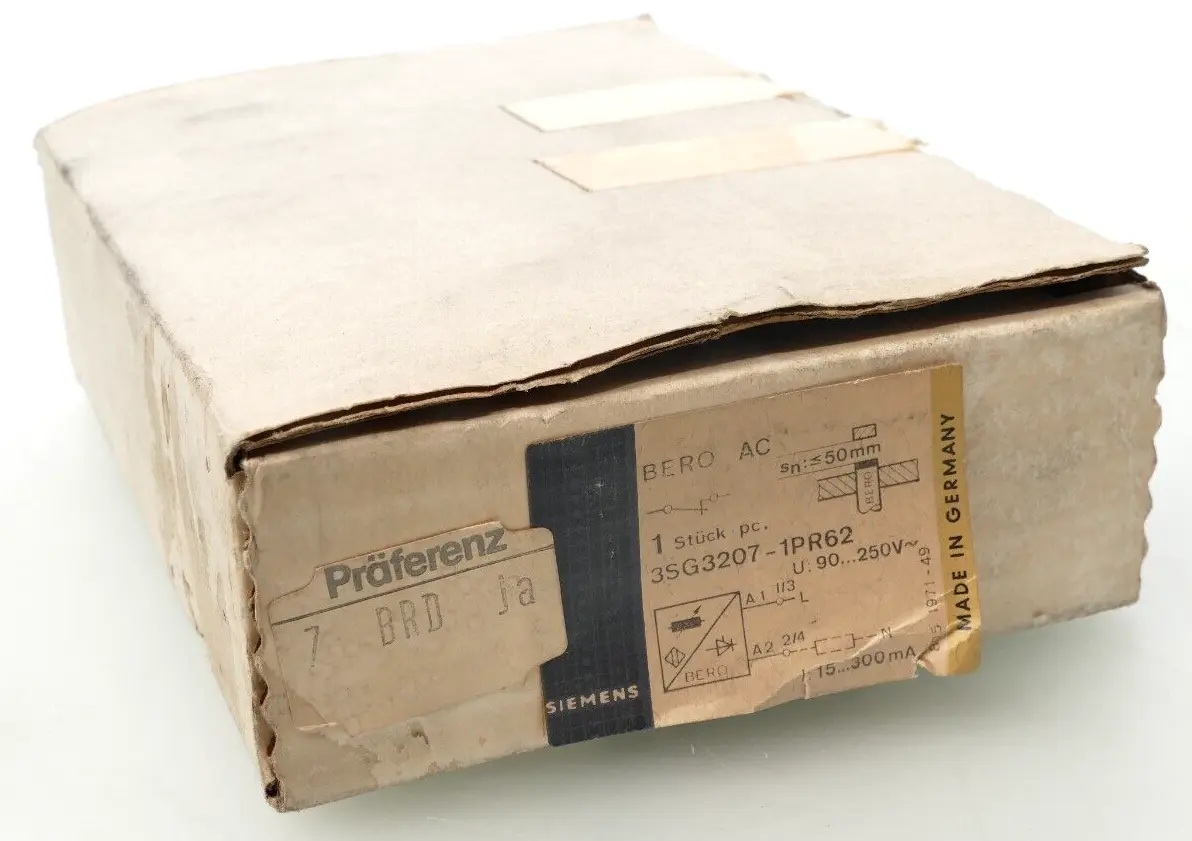 Produktfoto 1 von Siemens BERO Induktiver Näherungsschalter 3SG3 207-1PR62 | 3SG3207-1PR62