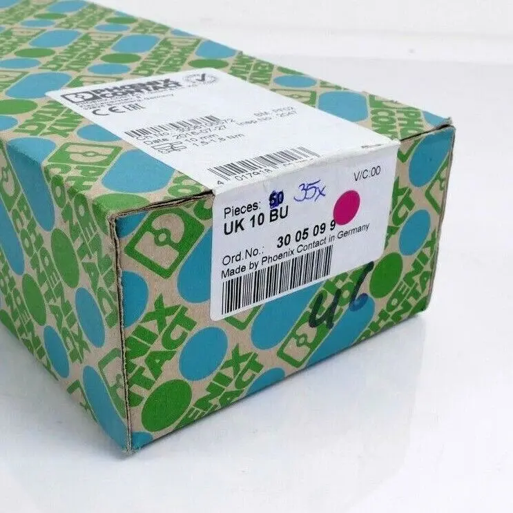Produktfoto 1 von 35x Phoenix Contact Durchgangsklemme 30 05 09 9 | UK 10 BU | 3005099