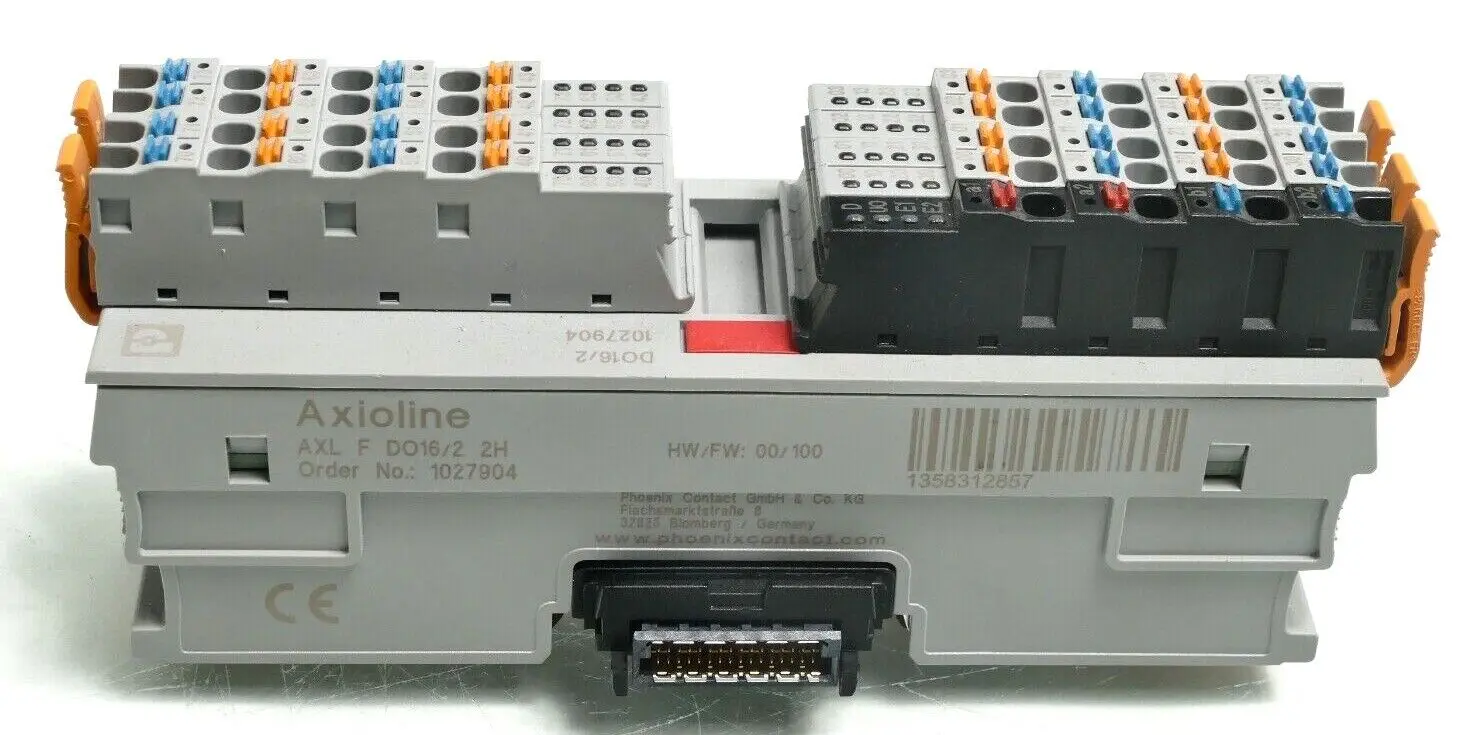 Produktfoto 1 von Phoenix Contact Axioline I/O-Modul AXL F DO16/2 2H | HW/FW: 00/100 | 1027904