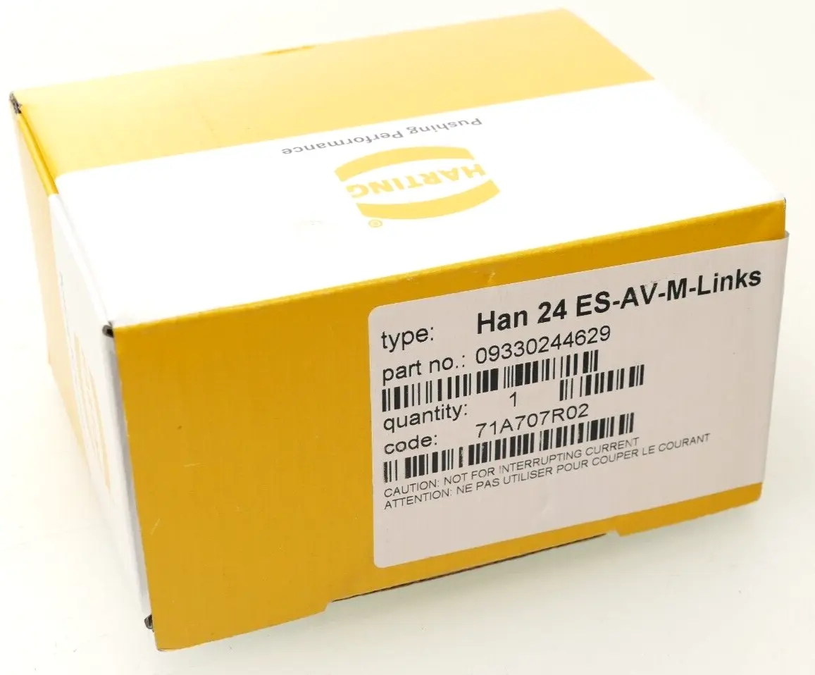 Produktfoto 1 von Harting Anschlussstecker Han 24 ES-AV-M-Links | 09330244629