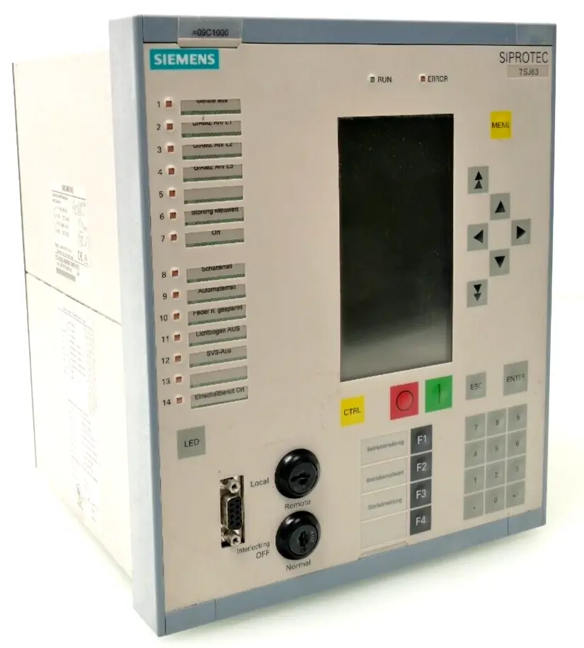 Produktfoto 1 von Siemens SIPROTEC 7SJ63 | 7SJ6 322-4EA90-3HF0/EE | 7SJ6322-4EA90-3HF0/EE