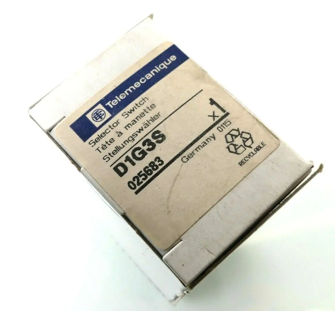 Produktfoto 1 von Telemecanique D1G3S Stellungswähler Selector Switch | 025683