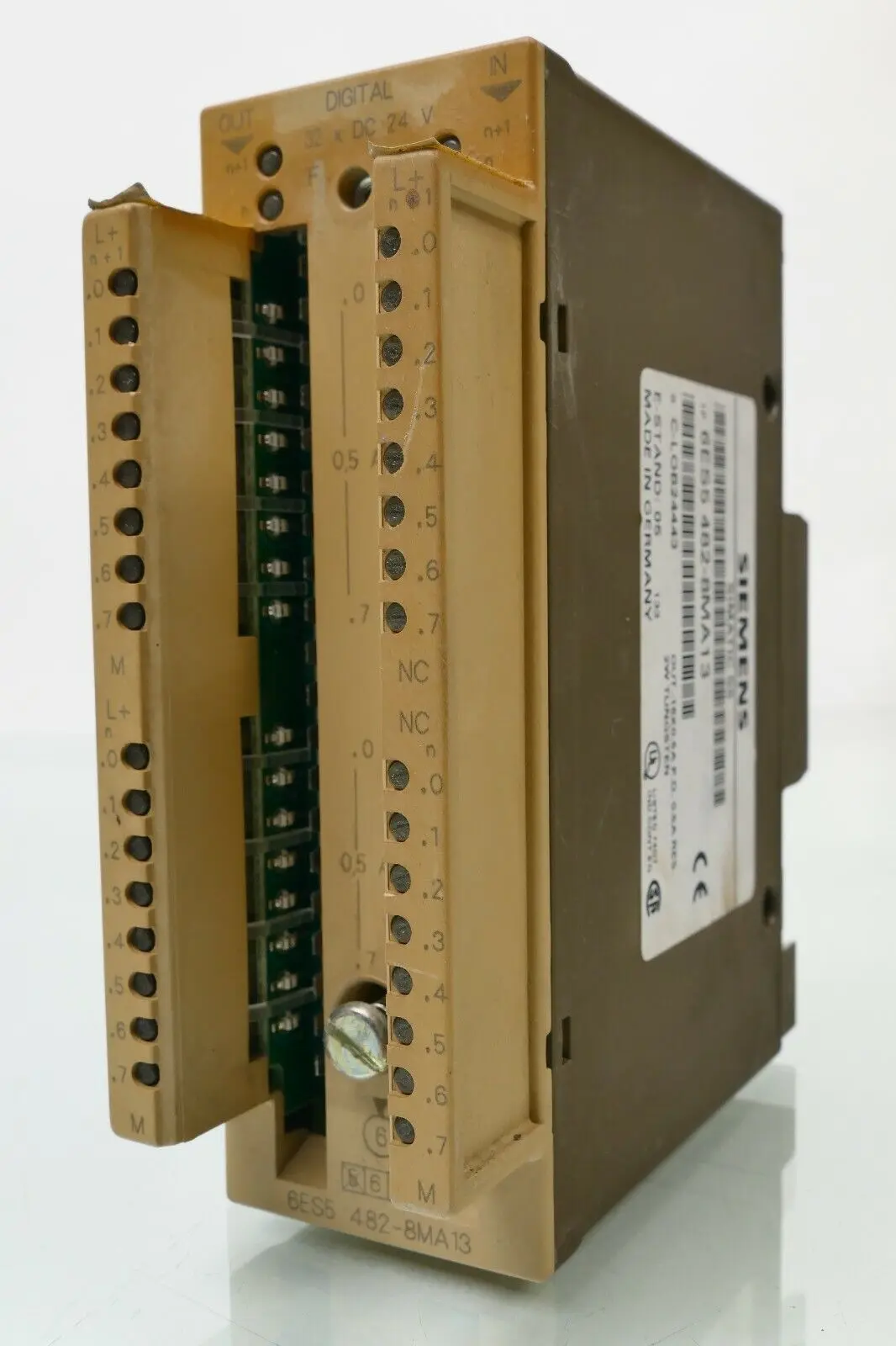Produktfoto 1 von Siemens SIMATIC S5 Digital Ein-/Ausgabe 6ES5 482-8MA13 | E:05 | 6ES5482-8MA13