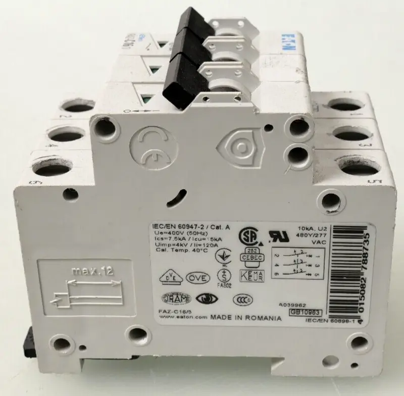 Produktfoto 1 von Eaton xEffect Leitungsschutzschalter FAZ-C16/3 | 278873