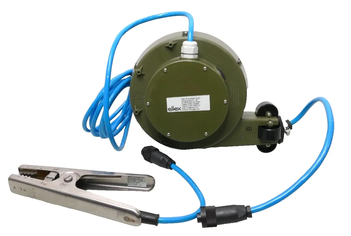 Eltex Elektrostatik Kabelaufroller DMT 00 ATEX E 068 X | 601KR/KW09025 + 70AG