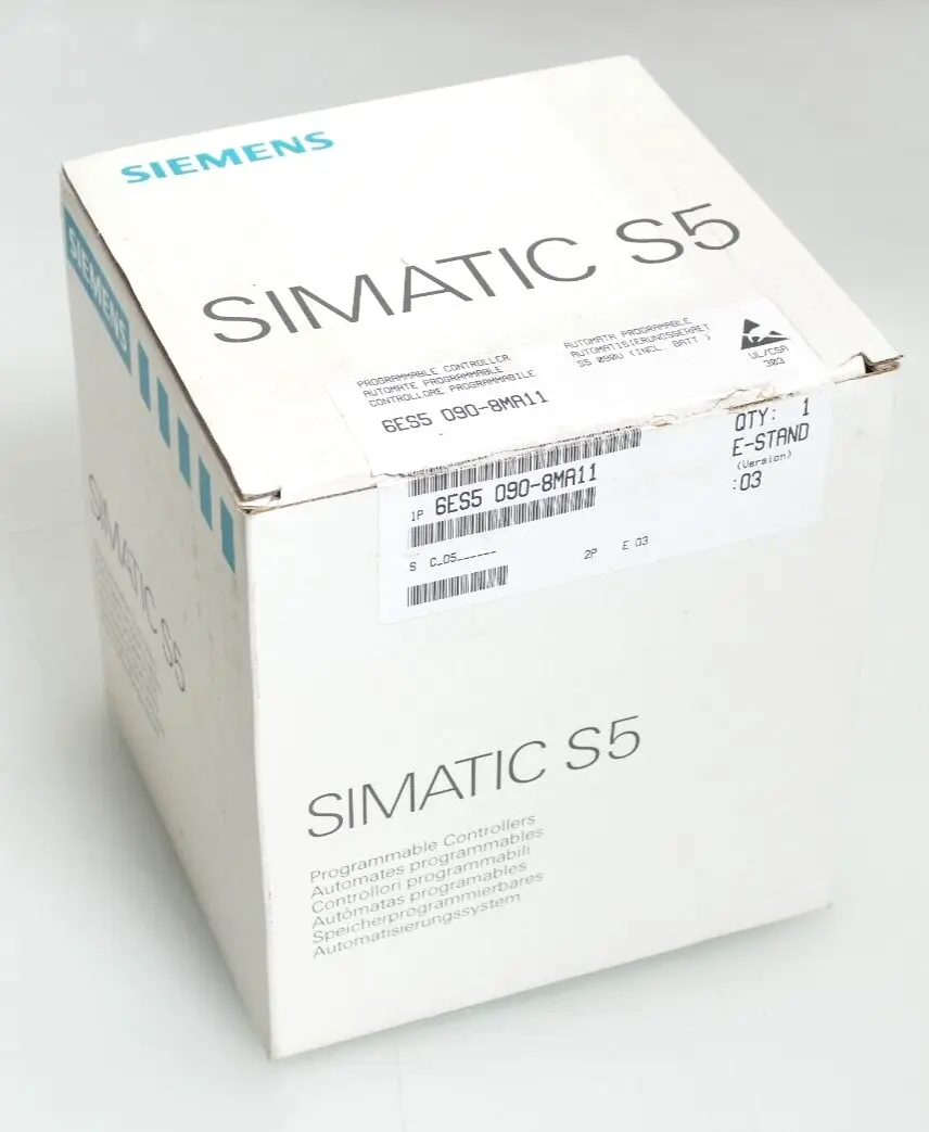 Produktfoto 1 von Siemens Programmable Controller 6ES5 090-8MA11 | E:03 | 6ES5090-8MA11