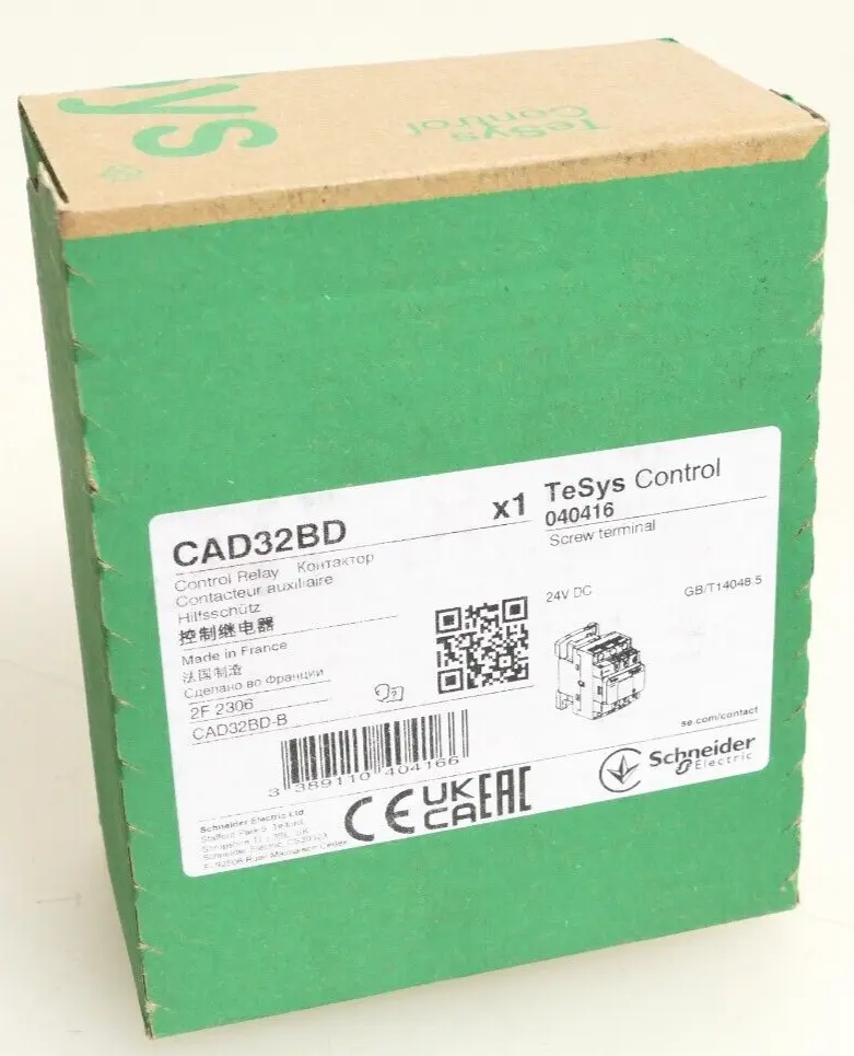 Produktfoto 1 von Schneider Electric CAD 32BD TeSys Control Hilfsschütz CAD32BD | 040416