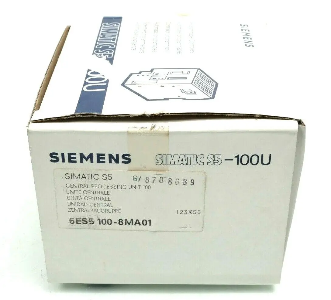 Produktfoto 1 von Siemens SIMATIC S5 | 6ES5 100-8MA01 | E:04 | 6ES5100-8MA01