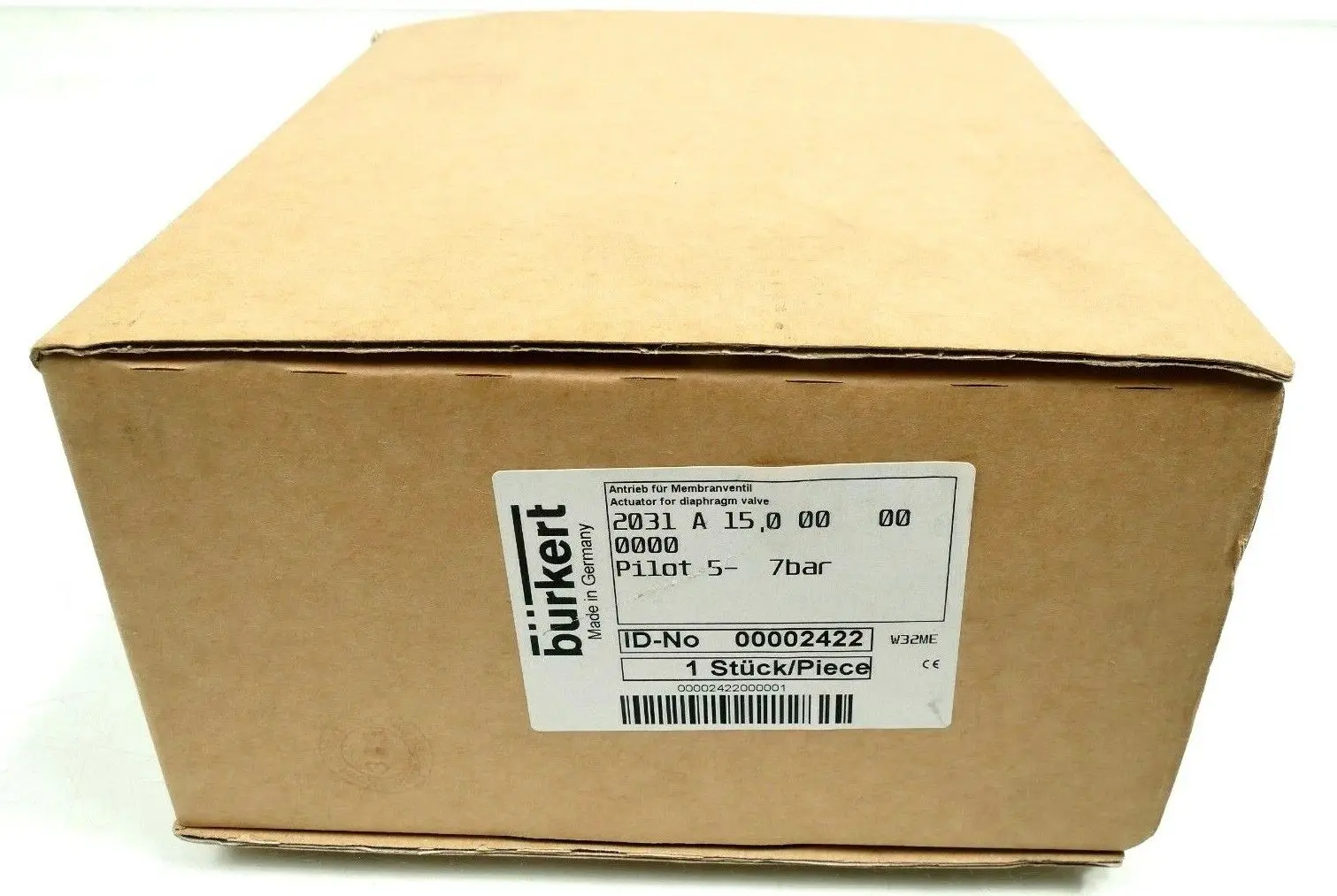 Produktfoto 1 von Bürkert 00002422 Antrieb für Membranventil Typ:2031