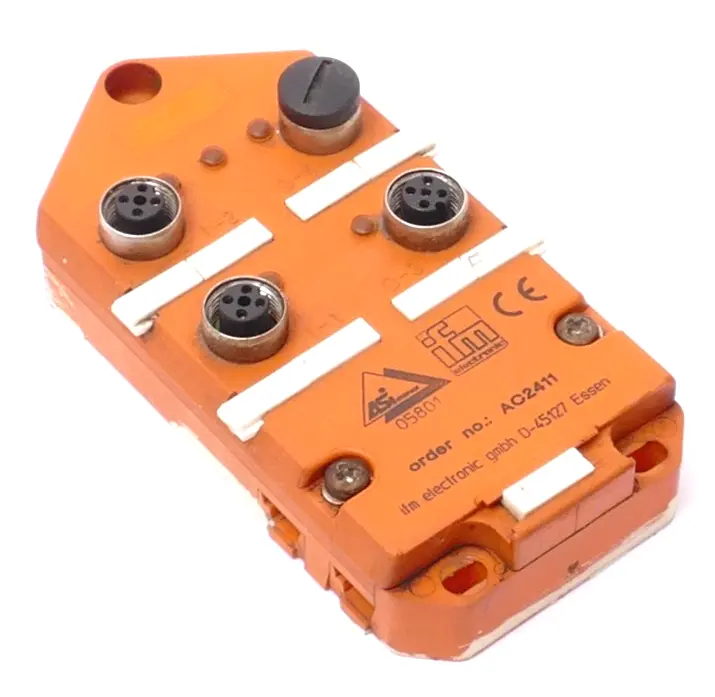 Produktfoto 1 von Ifm AS-Interface Modul CompactLine M12 2I/20T-E 2A/WD/FC | AC2411