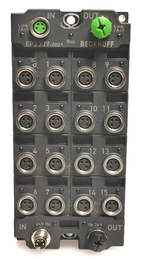 Produktfoto 1 von Beckhoff EtherCAT Box 16-Kanal-Digital-Kombi | EP2339-0021