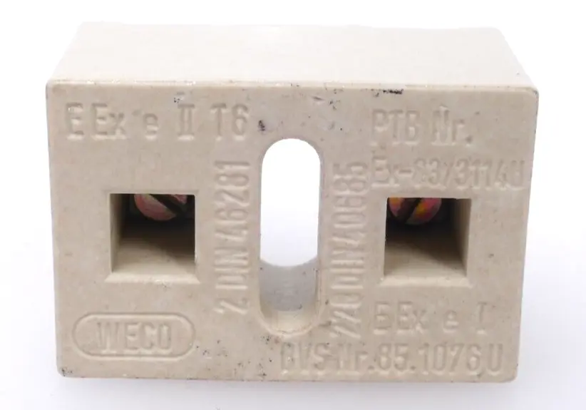 Weco 2 DIN 46281 | 220DIN 40685 Ex-83/3114U | BVS 85.1076U | EEx e II T6