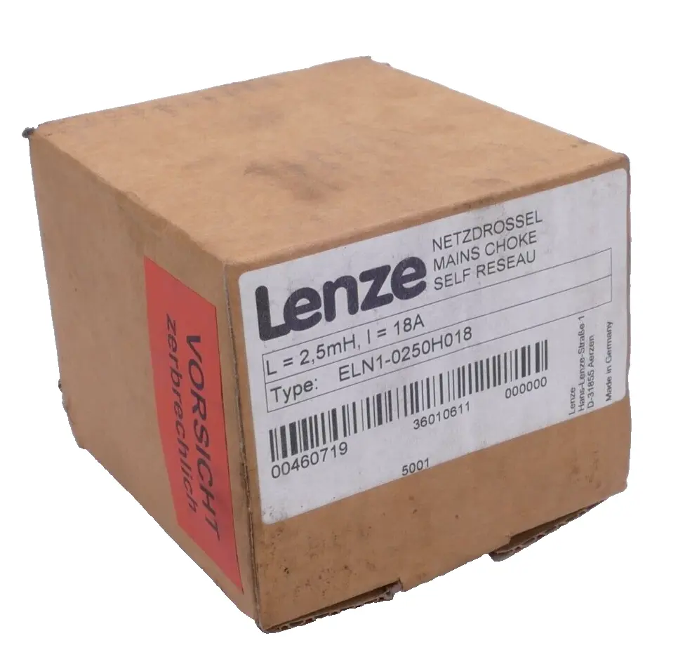 Produktfoto 1 von Lenze Netzdrossel | 2,5mH | 18A | ELN1-0250H018 | 00460719