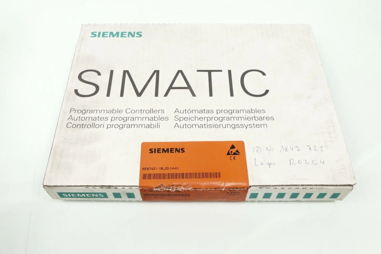 Produktfoto 1 von Siemens SIMATIC S7 | 6ES7 421-1BL00-0AA0 | E:03 | 6ES7421-1BL00-0AA0