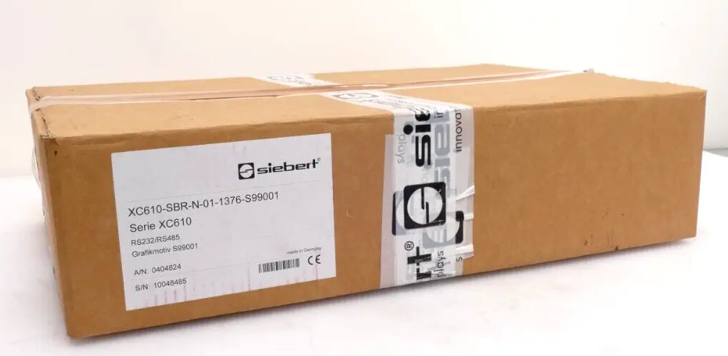 Siebert 0404824 Digitalanzeige Arbeitssicherheit XC610-SBR-N-01-1376-S99001