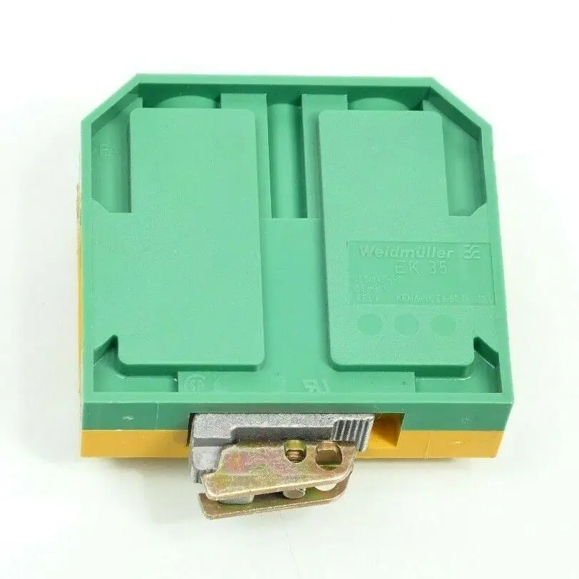 Produktfoto 1 von 14x Weidmüller Schutzleiter-Reihenklemme 35mm² | EK 35