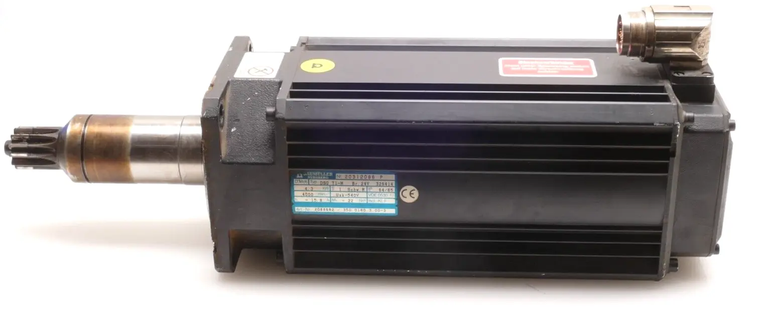 Produktfoto 1 von Baumüller Servomotor 4,3kW DSG 71-M | Br.24V | 2088682