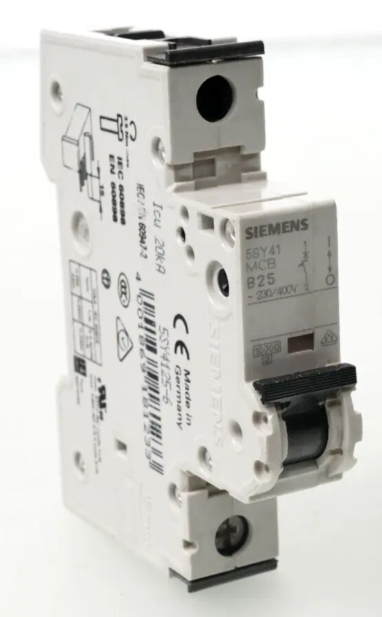 Produktfoto 1 von Siemens MCB Leitungsschutzschalter 5SY4 125-6 | B25 | 5SY4125-6