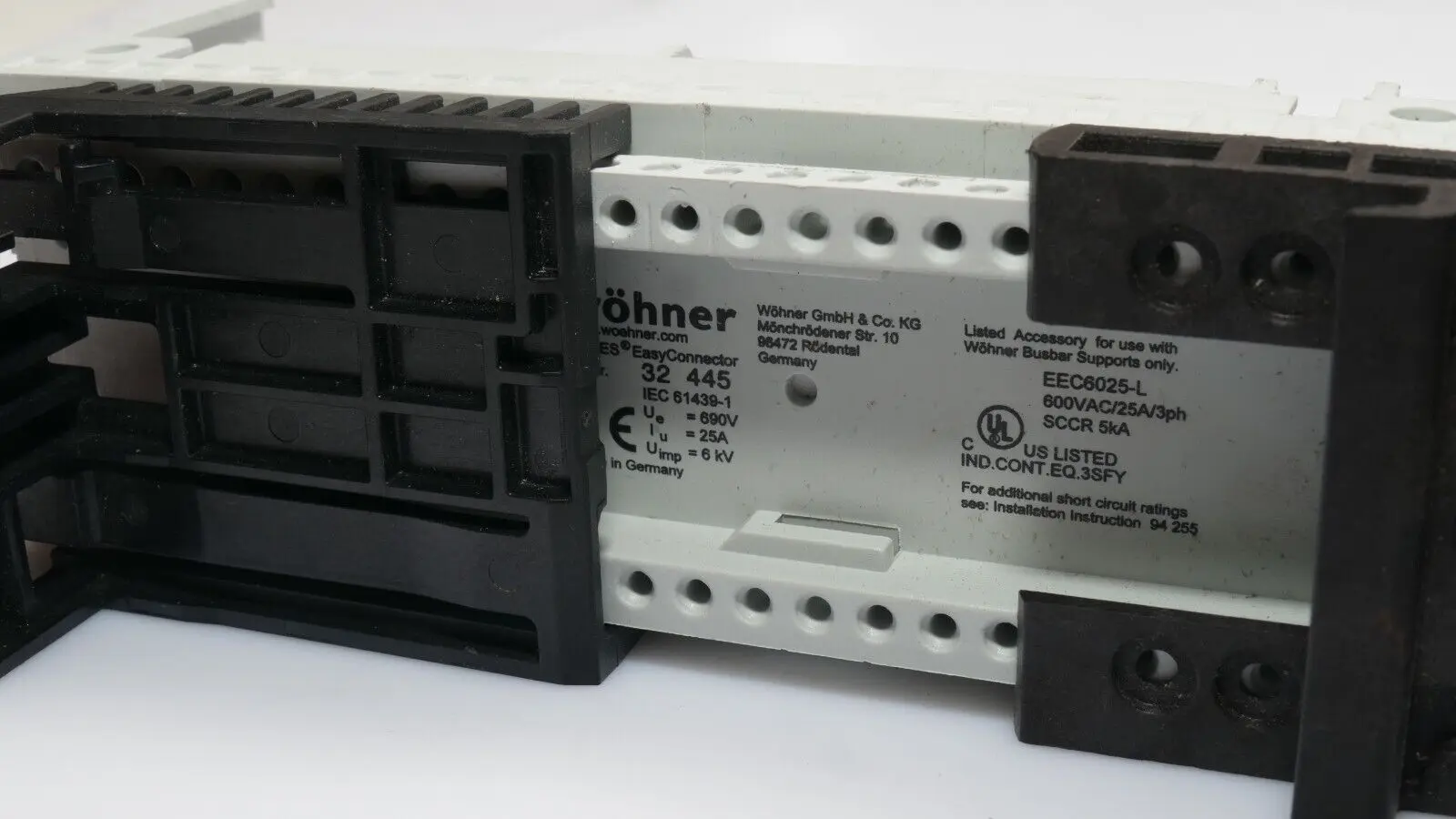 Produktfoto 1 von Wöhner Sammelschienenadapter 32 445 | 32445