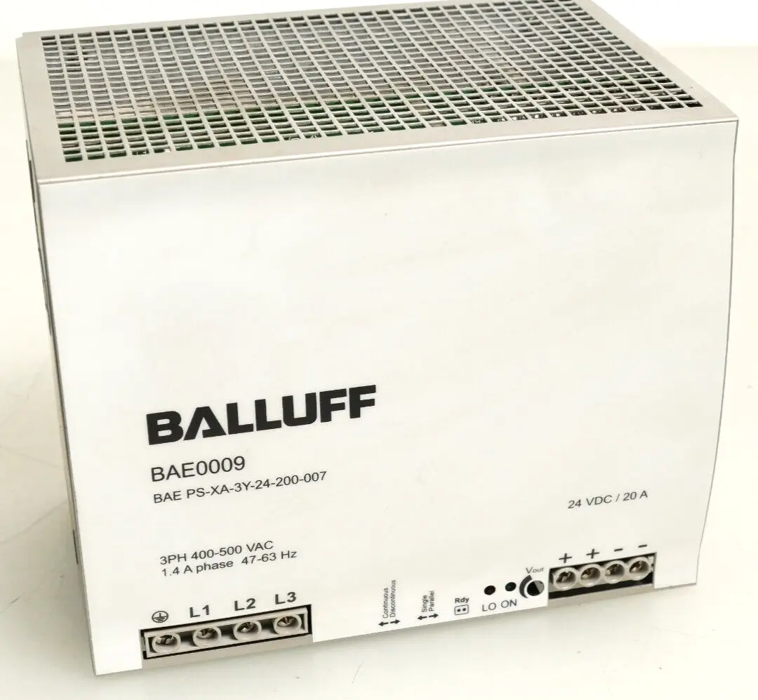 Produktfoto 1 von Balluff Netzgerät BAE PS-XA-3Y-24-200-007 | BAE0009
