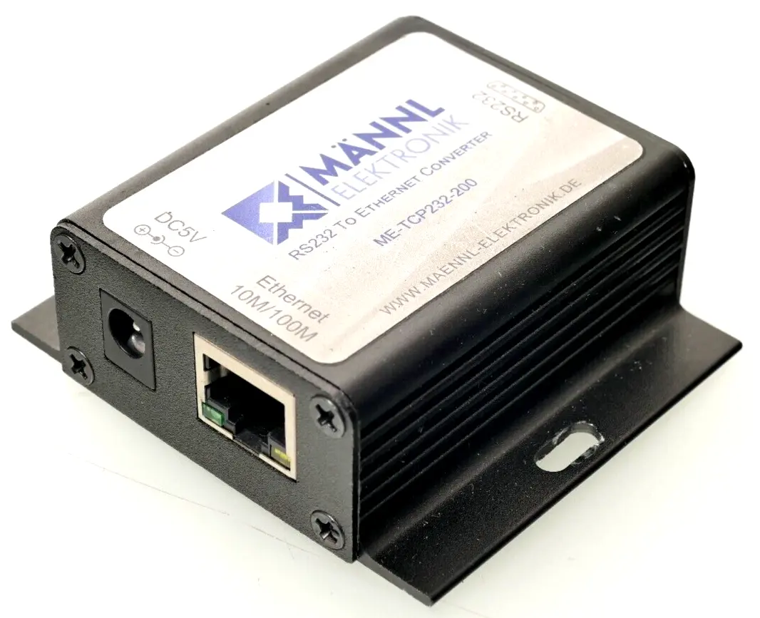 Produktfoto 1 von MÄNNL Elektronik RS232 To Ethernet Converter ME-TCP232-200