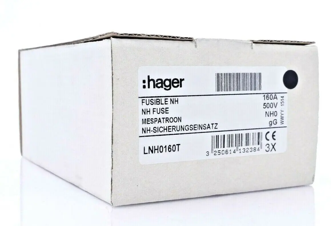 Produktfoto 1 von 3x Hager NH-Sicherungseinsatz | LNH0160T