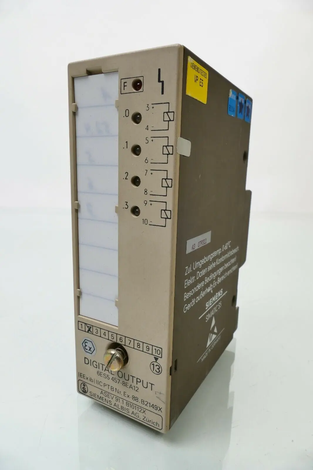 Produktfoto 1 von Siemens SIMATIC S5 | 6ES5 457-8EA12 | E:02 | 6ES5457-8EA12