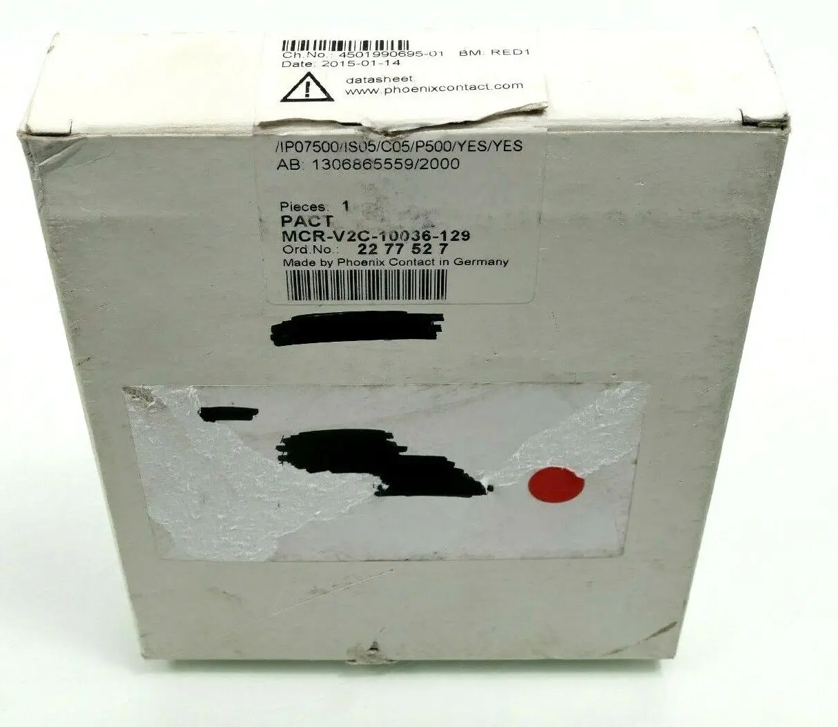 Produktfoto 1 von Phoenix Contact Stromwandler 22 77 52 7 | PACT MCR-V2C-10036-129 | 2277527