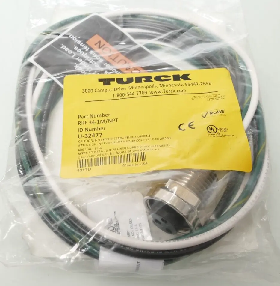 Produktfoto 1 von Turck Schirmung RKF 34-1M/NPT | U-32477