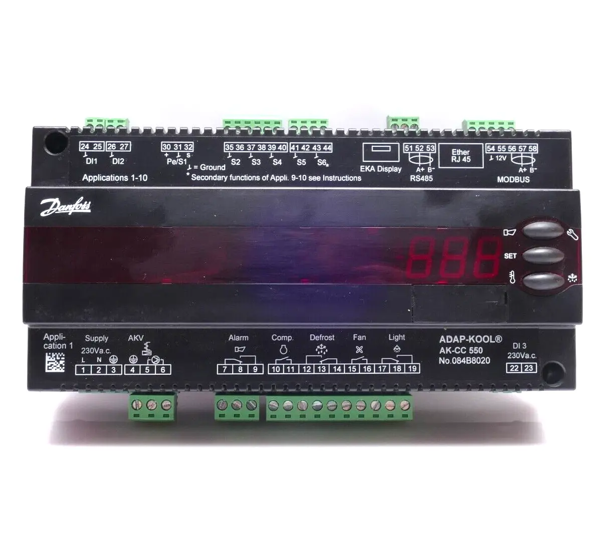 Produktfoto 1 von Danfoss ADAP-KOOL AK-CC 550 Kühlstellenregler 084B8020