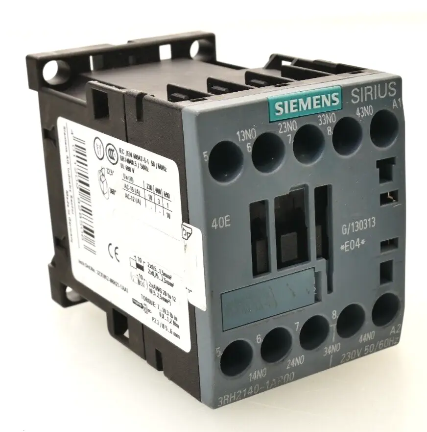 Produktfoto 1 von Siemens SIRIUS Schütz 3RH2 140-1AP00 | E:04 | 3RH2140-1AP00