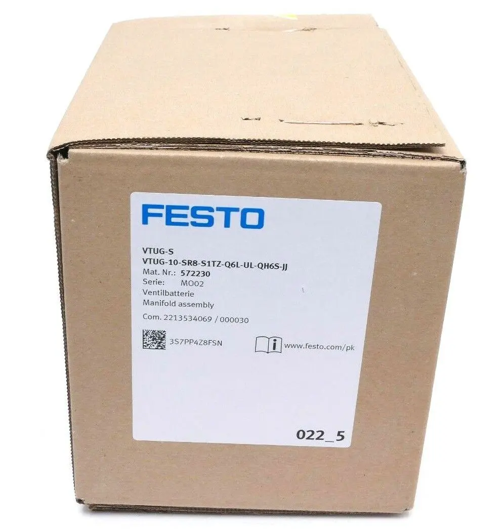 Produktfoto 1 von Festo VTUG-S Ventilbatterie VTUG-10-SRB-S1TZ-Q6L-UL-QH6S-JJ | 572230