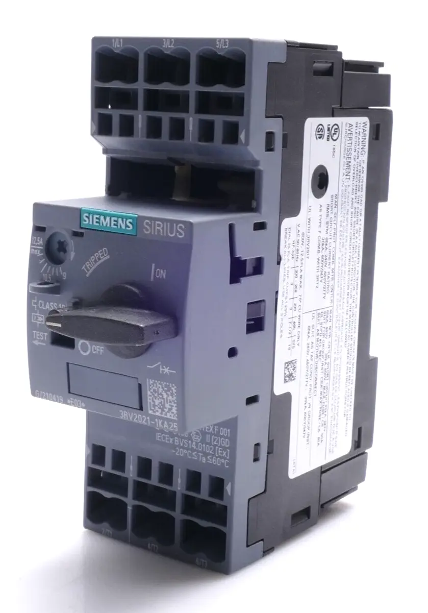 Produktfoto 1 von Siemens Leistungsschalter 3RV2 021-1KA25 | E:03 | 3RV2021-1KA25