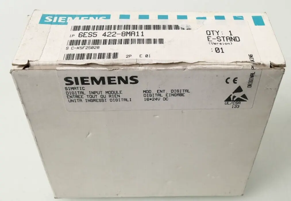 Produktfoto 1 von Siemens SIMATIC S5 Digitaleingabe 6ES5 422-8MA11 | E:01 | 6ES5422-8MA11