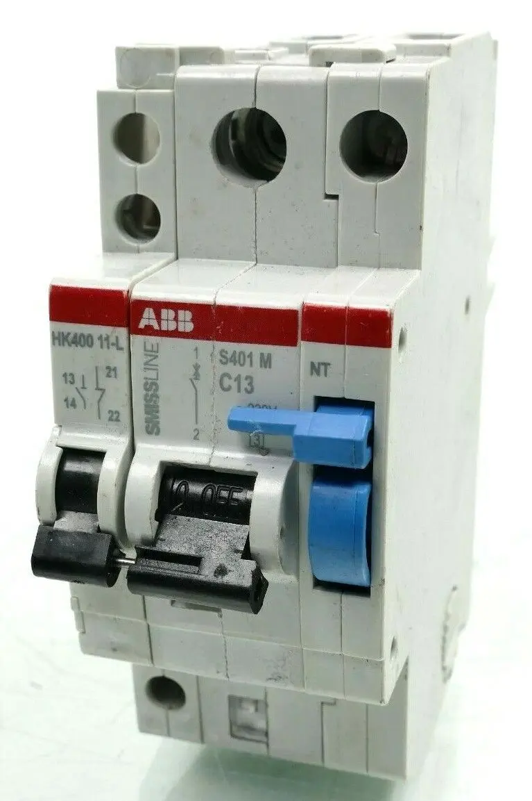 Produktfoto 1 von ABB SMISSLINE Leitungsschutzschalter S401-M-C13 + NT401-63 + HK40011-L