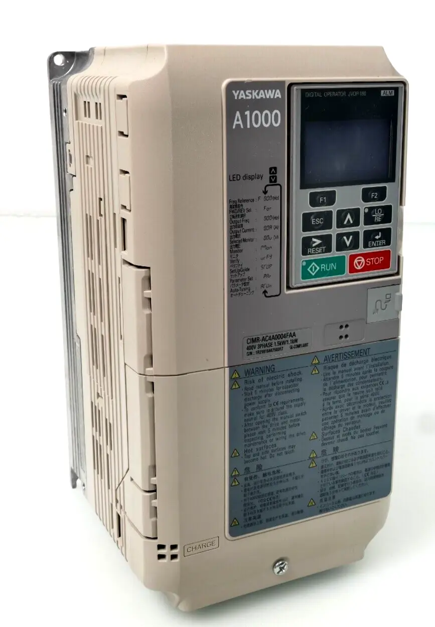 Produktfoto 1 von Yaskawa A1000 Frequenzumrichter 1.5kW/1.1kW | Rev. D | CIMR-AC4A0004FAA