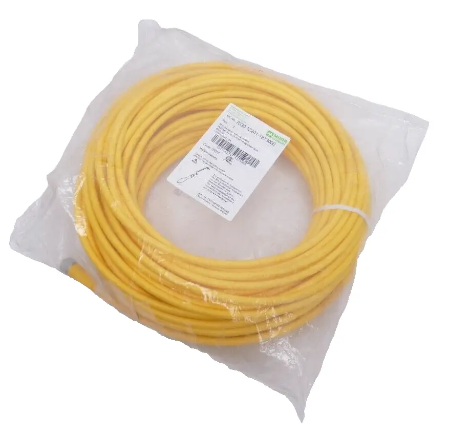 Produktfoto 1 von Murr Elektronik M12 Bu. 0° A-kod. freies Ltg-ende AIDA 30m | 7030-12241-1273000