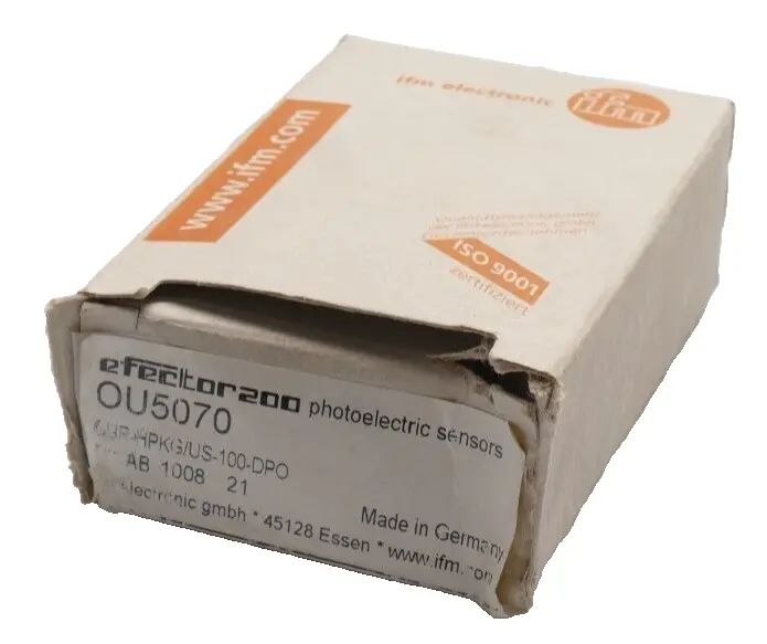 Produktfoto 1 von Ifm Electronic Reflexlichtschranke OUR-HPKG/US-100-DPO | OU5070