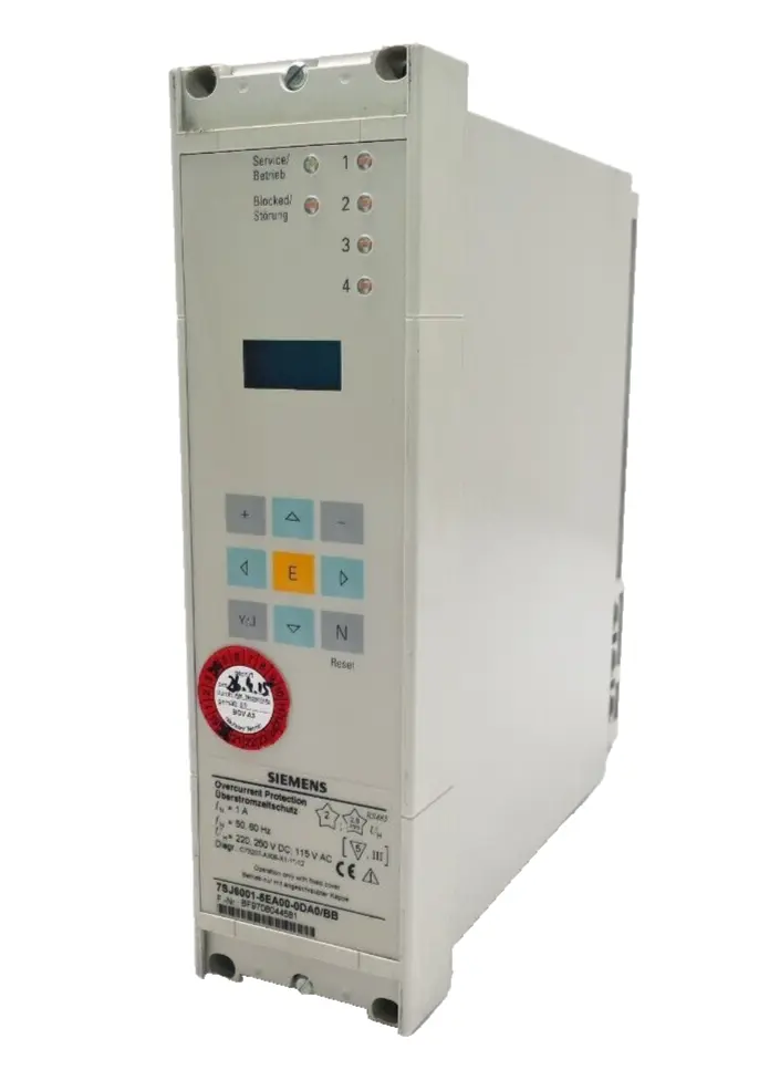 Produktfoto 1 von Siemens Überstromzeitschutz 7SJ 6001-5EA00-0DA0/BB | 7SJ6001-5EA00-0DA0/BB