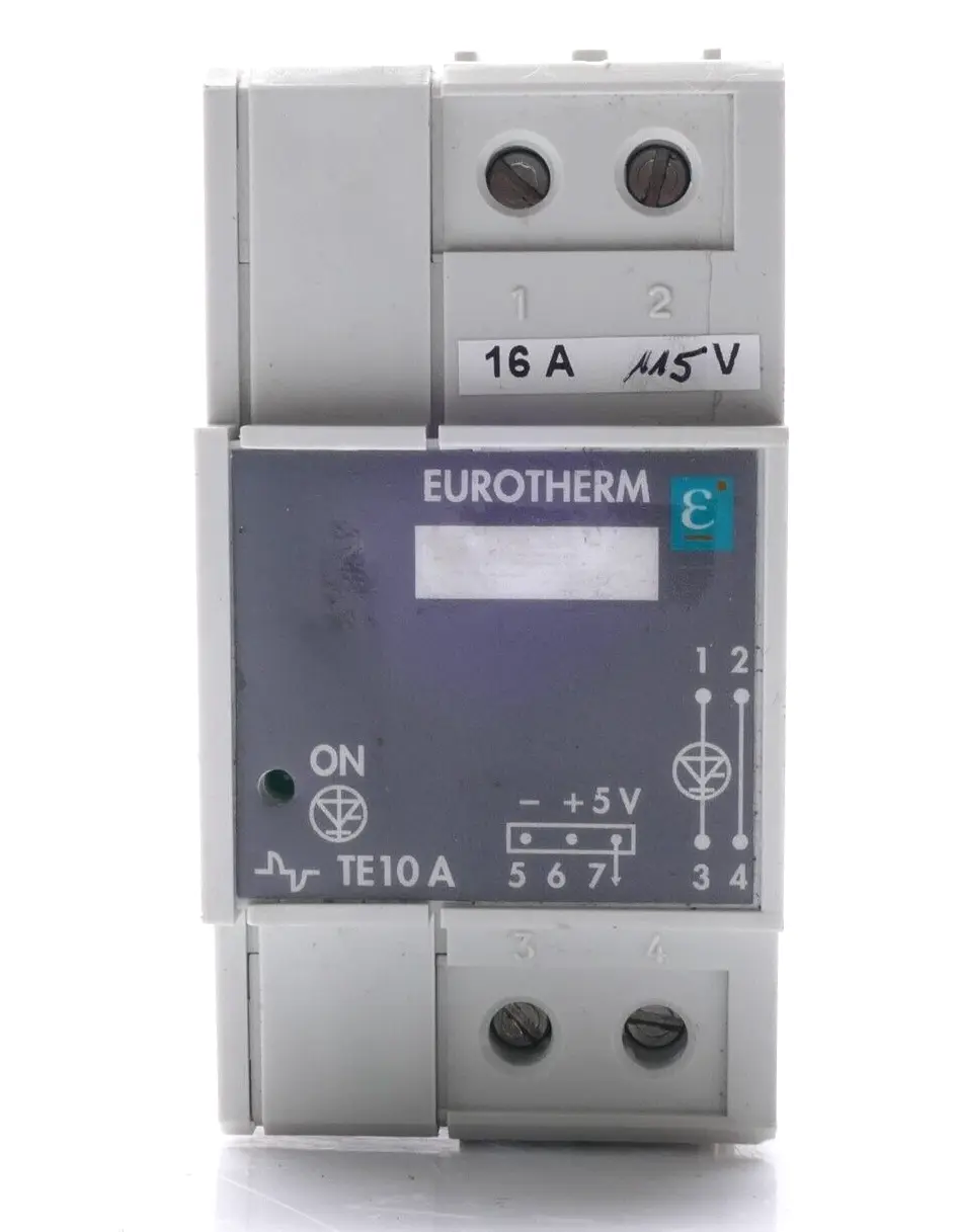 Produktfoto 1 von Eurotherm TE10 A Thyristorsteller | TE10A 16A/115V/4mA20/PA/GER/-/-/FUSE/- //00