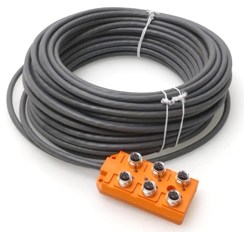 Produktfoto 1 von Lumberg Aktor-Sensor-Box | ASB 6/LED 5-4-330/25 M