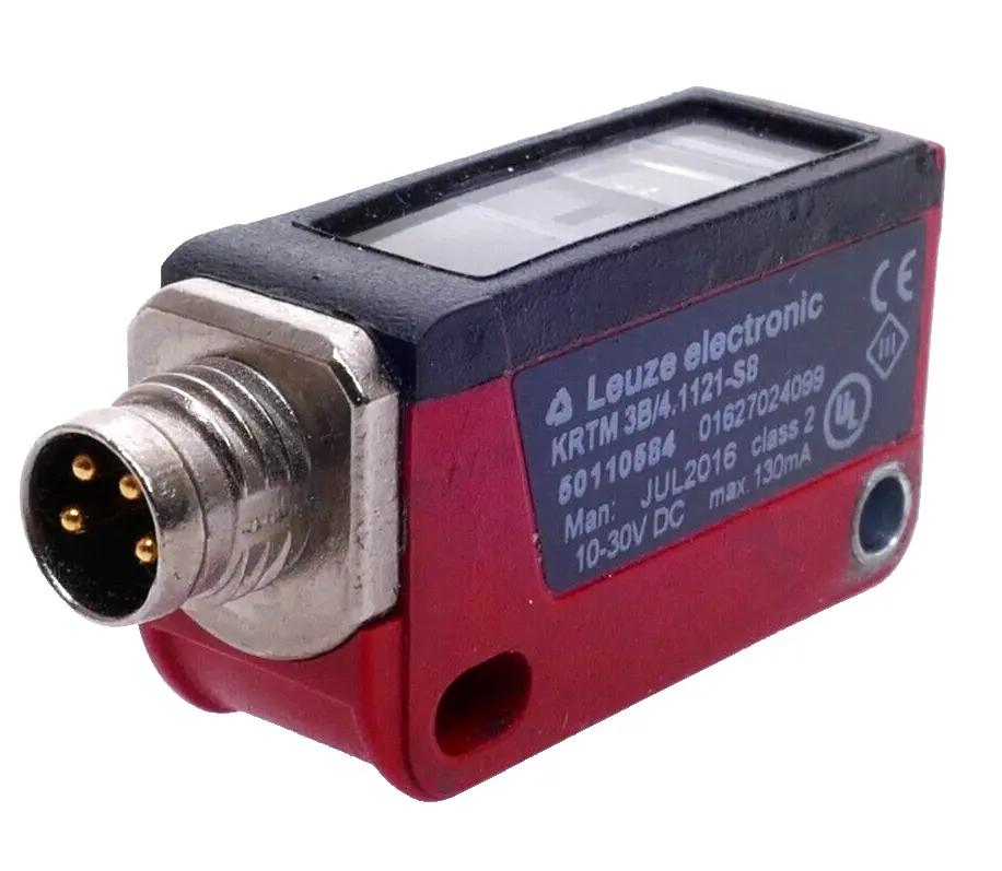 Produktfoto 1 von Leuze Electronic Kontrasttaster KRTM 3B/4.1121-S8 | 50110584